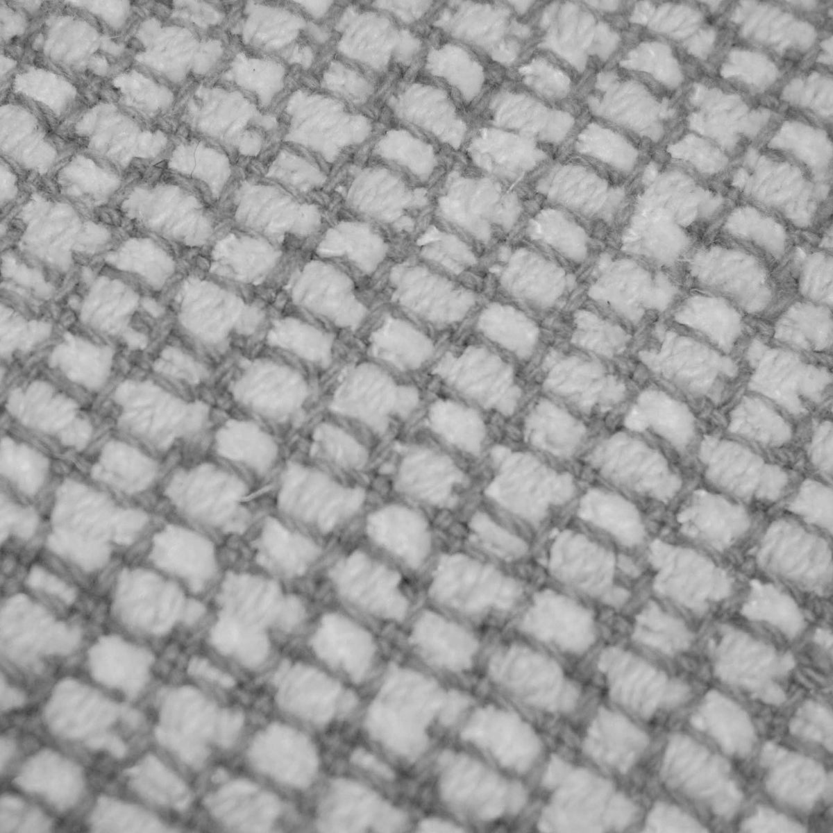 Grey textured handwoven cushion cover 45x45 cm
