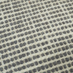 Handwoven Grey & Ivory Textured Cushion Cover – 45 x 45 cm
