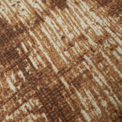 Abstract Brown Printed Cotton Cushion Cover 45x45 cm | Modern Textured Decorative Throw Pillow Cover | Concealed Zip | Sofa & Living Room Décor