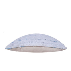 Sky Blue Tufted Cotton Cushion Cover 45x45 cm | Textured Handmade Decorative Throw Pillow Cover | Modern Boho Home Décor