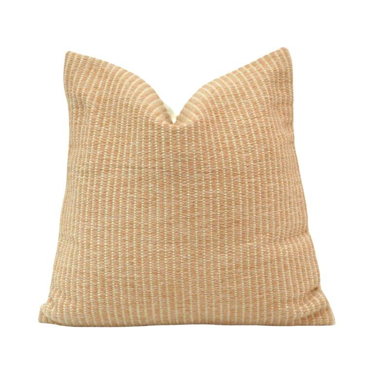 Textured Woven Cotton Cushion Cover – Beige & Cream | 45 x 45 cm | Minimalist Decorative Pillow Cover - Bulk manufacturer & supplier from Panipat, India