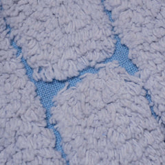 Sky Blue Tufted Cotton Cushion Cover 45x45 cm | Textured Handmade Decorative Throw Pillow Cover | Modern Boho Home Décor