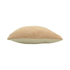 Textured Woven Cotton Cushion Cover – Beige & Cream | 45 x 45 cm | Minimalist Decorative Pillow Cover