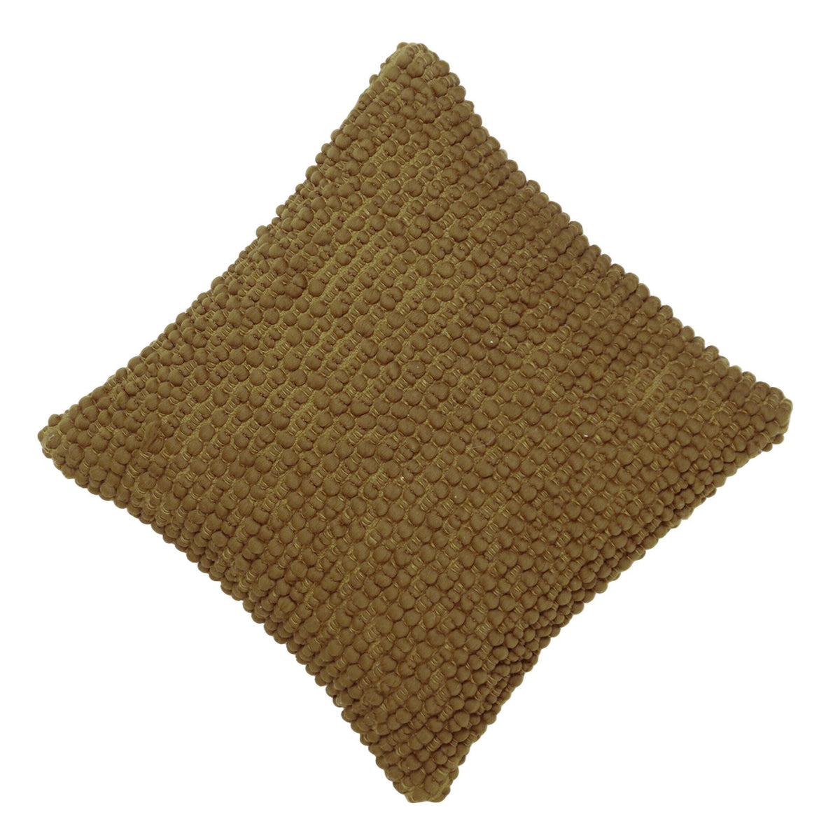 Handwoven Polyester Textured Cushion Cover 45x45 cm | Chunky Bobble Woven Throw Pillow Cover | Modern Boho Decorative Cushion Cover | Concealed Zip