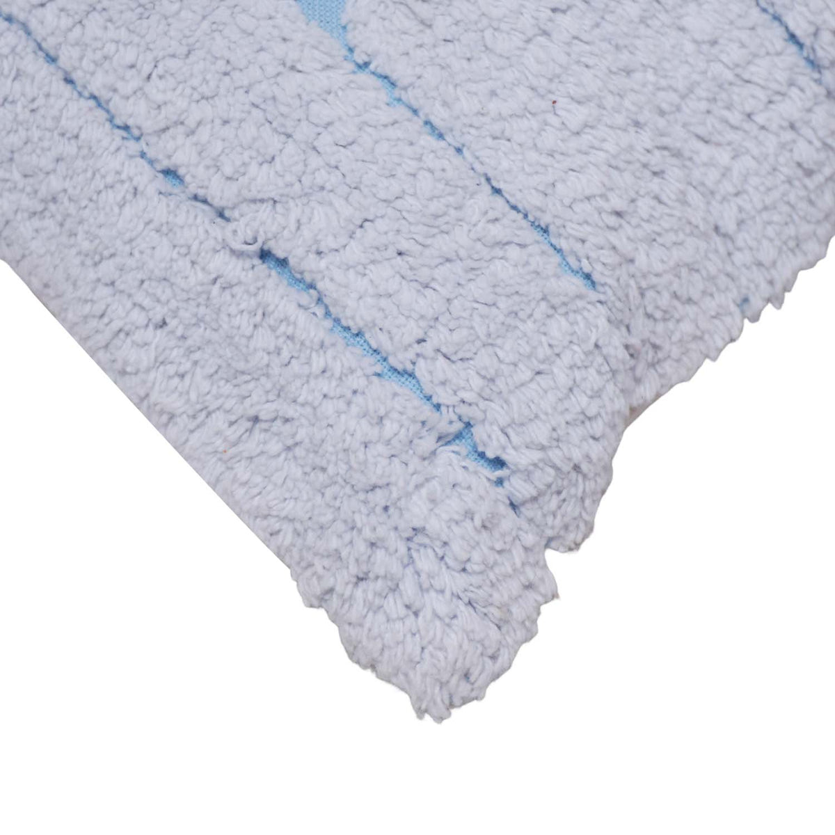 Sky Blue Tufted Cotton Cushion Cover 45x45 cm | Textured Handmade Decorative Throw Pillow Cover | Modern Boho Home Décor - Bulk manufacturer & supplier from Panipat, India