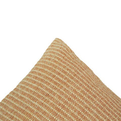 Textured Woven Cotton Cushion Cover – Beige & Cream | 45 x 45 cm | Minimalist Decorative Pillow Cover