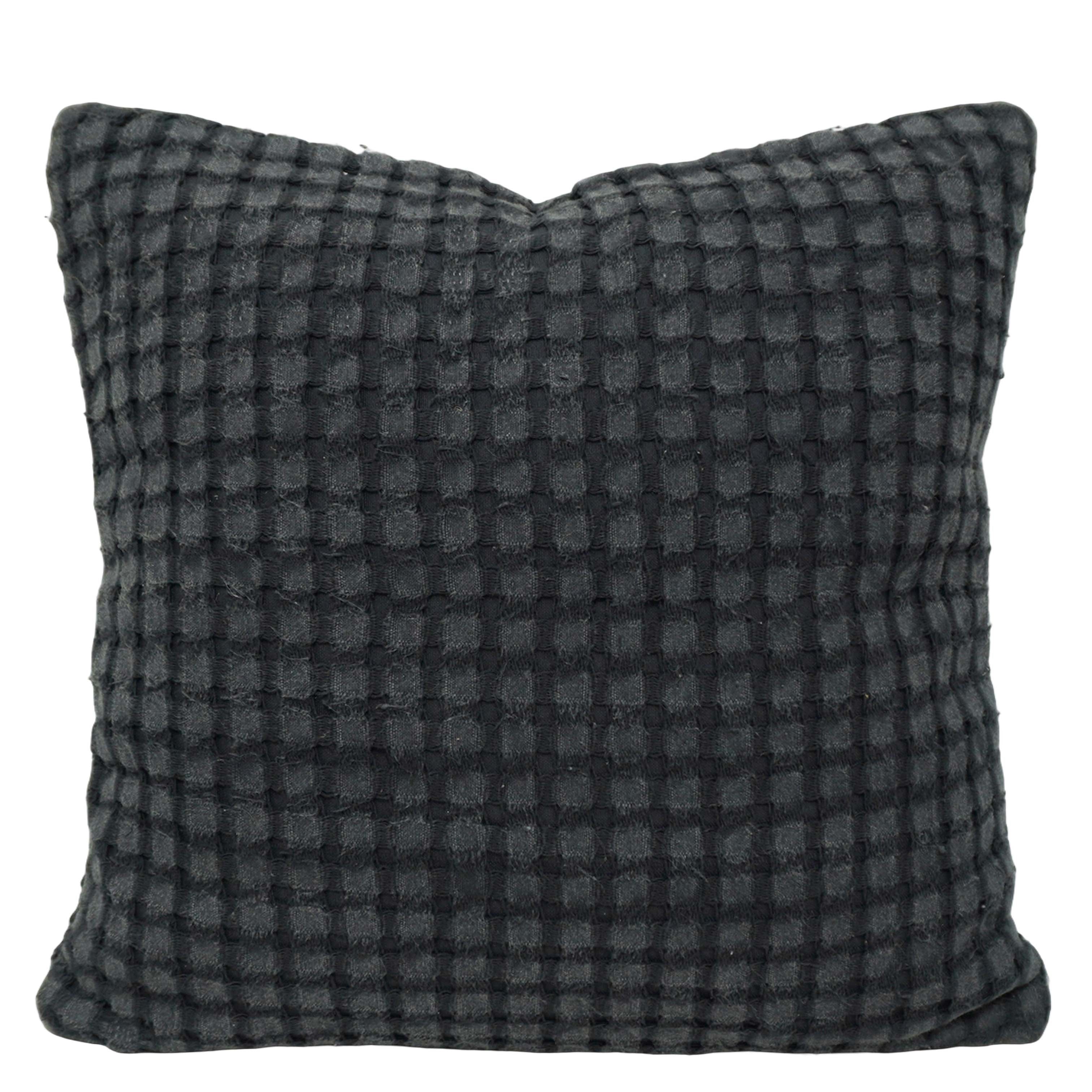 Textured Fabric Cushion Cover 45x45 cm | Decorative Accent Cushion Cover | Modern Bohemian Home Décor