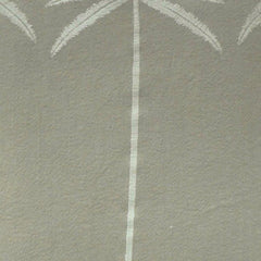 Palm Tree Embroidered Cotton Cushion Cover – Sage Green | 45x45 cm Decorative Pillow Cover