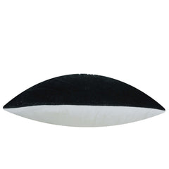 Luxury Black Velvet Merry Christmas Embroidered Cushion Cover 35x50 cm – Gold & White Festive Christmas Cushion