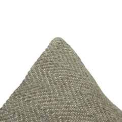 Natural Herringbone Textured Cotton Cushion Cover – Beige | 45x45 cm Decorative Throw Pillow Cover