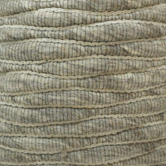 Wave Texture Embroidered Cotton Cushion Cover – Sage Beige | 45x45 cm Decorative Throw Pillow Cover