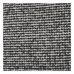 Black & White Textured Cotton Cushion Cover | Handwoven Look | Modern Minimalist Throw Pillow Cover | 18x18 Inch