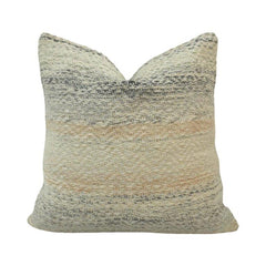 Handwoven Chevron Cotton Cushion Cover | Neutral Textured Handmade Pillow Cover 45x45 cm