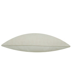 Hand Embroidered Ivory & Mustard Zigzag Cotton Cushion Cover – 35 x 50 cm