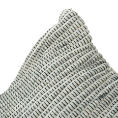Textured Ribbed Cushion Cover – Cotton Polyester Blend | 45 x 45 cm | Modern Neutral Decorative Pillow Cover