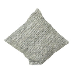 Textured Ribbed Cushion Cover – Cotton Polyester Blend | 45 x 45 cm | Modern Neutral Decorative Pillow Cover
