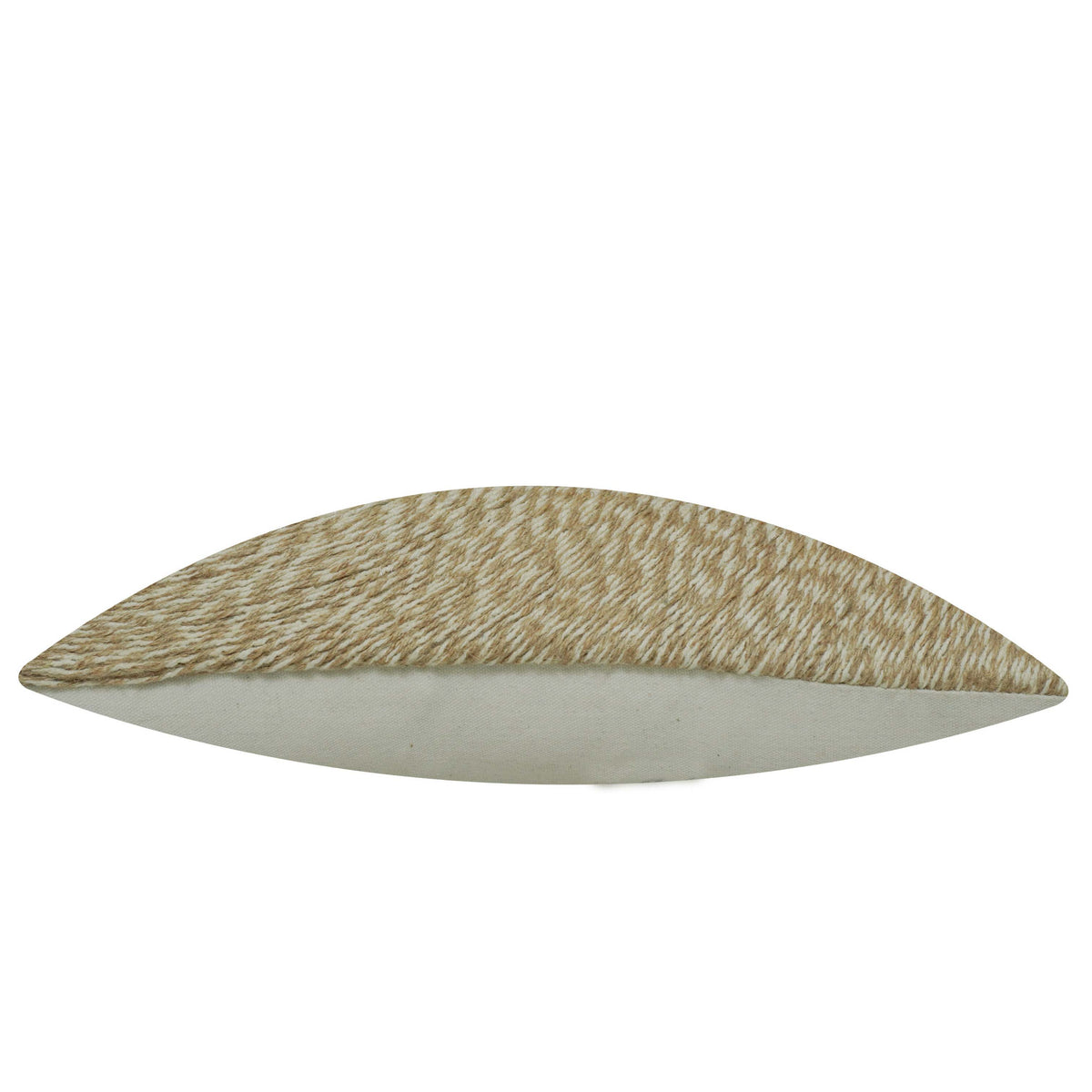 Handcrafted Textured Cushion Cover – Natural Beige – 35 x 50 cm