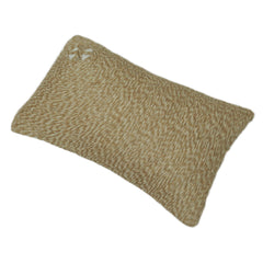Handcrafted Textured Cushion Cover – Natural Beige – 35 x 50 cm