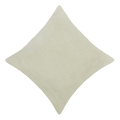 Ivory textured boucle cushion cover 45x45 cm
