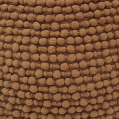 Handcrafted Bobble Textured Polyester Cushion Cover – Solid Brown | 45 x 45 cm | Decorative Throw Pillow Cover