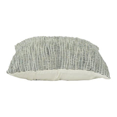 Textured Ribbed Cushion Cover – Cotton Polyester Blend | 45 x 45 cm | Modern Neutral Decorative Pillow Cover