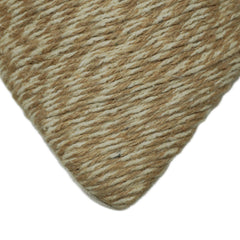 Handcrafted Textured Cushion Cover – Natural Beige – 35 x 50 cm
