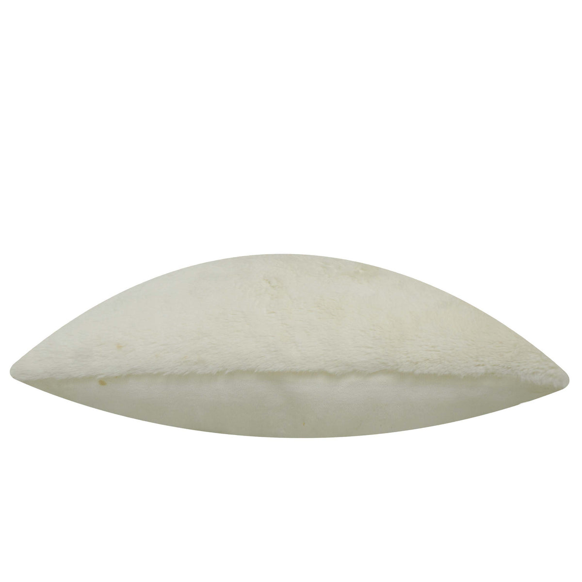 Luxury Faux Rabbit Fur Cushion Cover 45x45 cm | Ultra Soft Plush Throw Pillow Cover | Cream Beige | Hidden Zip | Decorative Cushion Cover for Sofa, Bed & Living Room