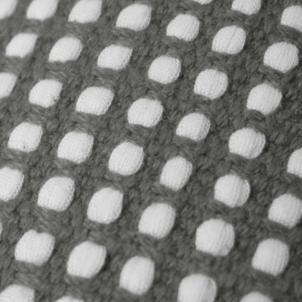 Handwoven Cotton Cushion Cover with Geometric Grid Pattern – 45 x 45 cm