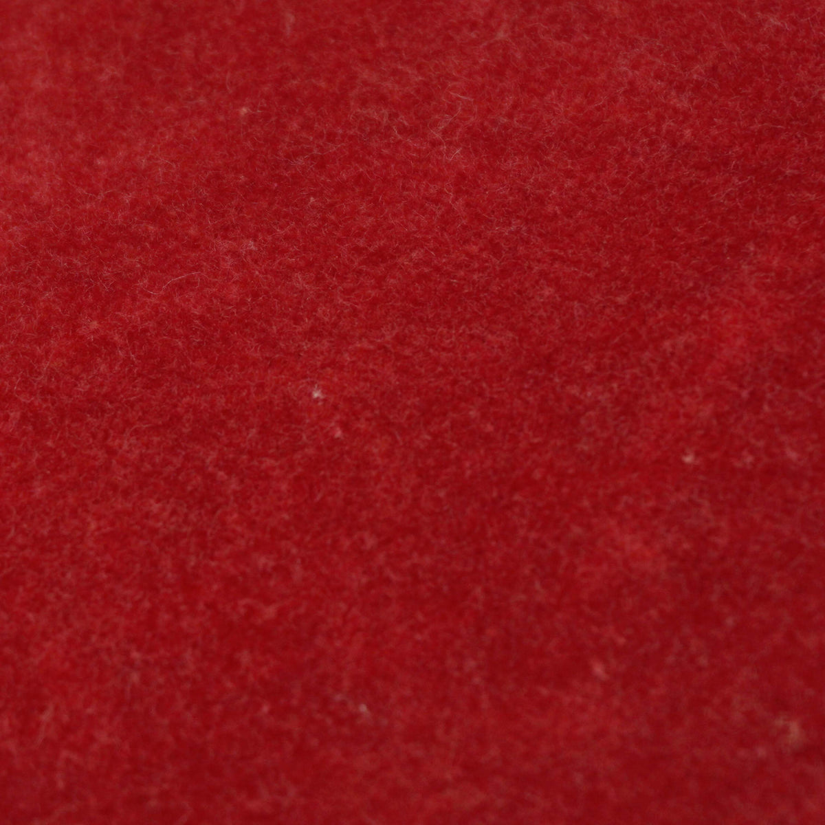 Solid red soft velvet cushion cover 35x50 cm