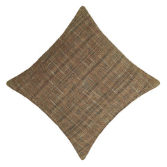 Handwoven Earth-Tone Textured Cushion Cover – 45 x 45 cm