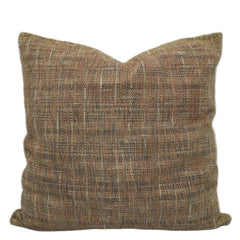 Handwoven Earth-Tone Textured Cushion Cover – 45 x 45 cm