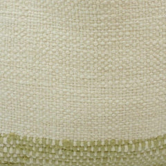 Handmade Cotton Cushion Cover 45x45 cm | Woven Border Decorative Pillow Cover | Neutral Boho Cushion