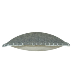 Charcoal Grey Textured Border Cushion Cover – 45 x 45 cm