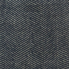 Handmade Cotton Herringbone Cushion Cover with Fringes – Black & White | 45x45 cm