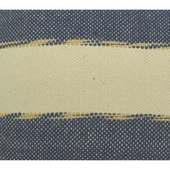 Handmade Striped Cotton Cushion Cover 45x45 cm | Woven Black & Natural Beige Throw Pillow Cover | Modern Boho Home Décor