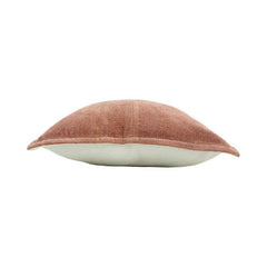 Rust Chenille Cotton Cushion Cover | Soft Textured Throw Pillow Cover | 45x45 cm