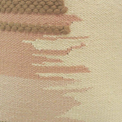 Contemporary Handmade Cotton Cushion Cover – Soft Neutral Tones | 45x45 cm