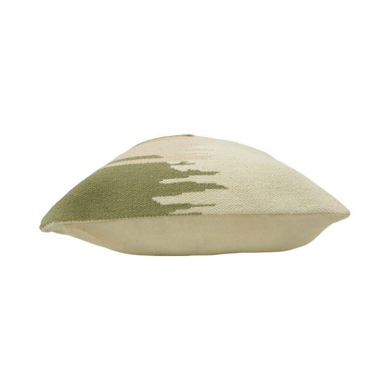 Contemporary Handmade Cotton Cushion Cover – Soft Neutral Tones | 45x45 cm - Bulk manufacturer & supplier from Panipat, India