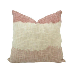 Tuyduy Handwoven Cotton Cushion Cover 45x45 cm | Textured Abstract Stripe Design | Soft Decorative Throw Pillow Cover for Sofa & Living Room