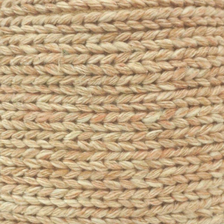 Hand Knitted Cotton Cushion Cover 45x45 cm | Chunky Woven Textured Throw Pillow Cover | Natural Beige Decorative Cushion - Bulk manufacturer & supplier from Panipat, India