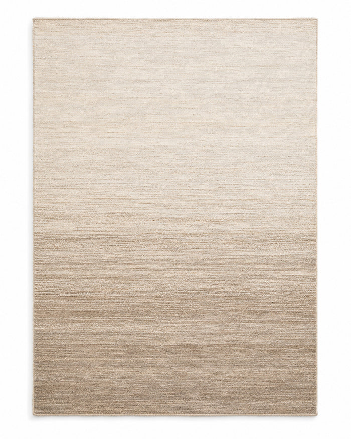 Minimalist Beige Textured Rug – 160 x 230 cm | Modern Neutral Area Rug for Living Room & Bedroom