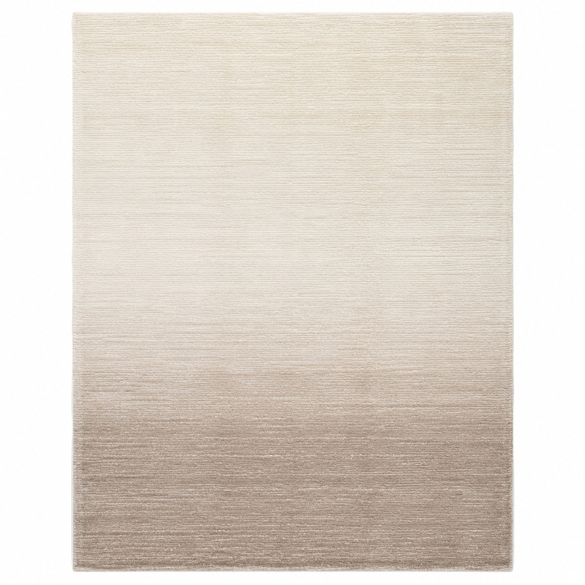 Minimalist Beige Textured Gradient Area Rug – 160 x 230 cm | Neutral Modern Floor Carpet