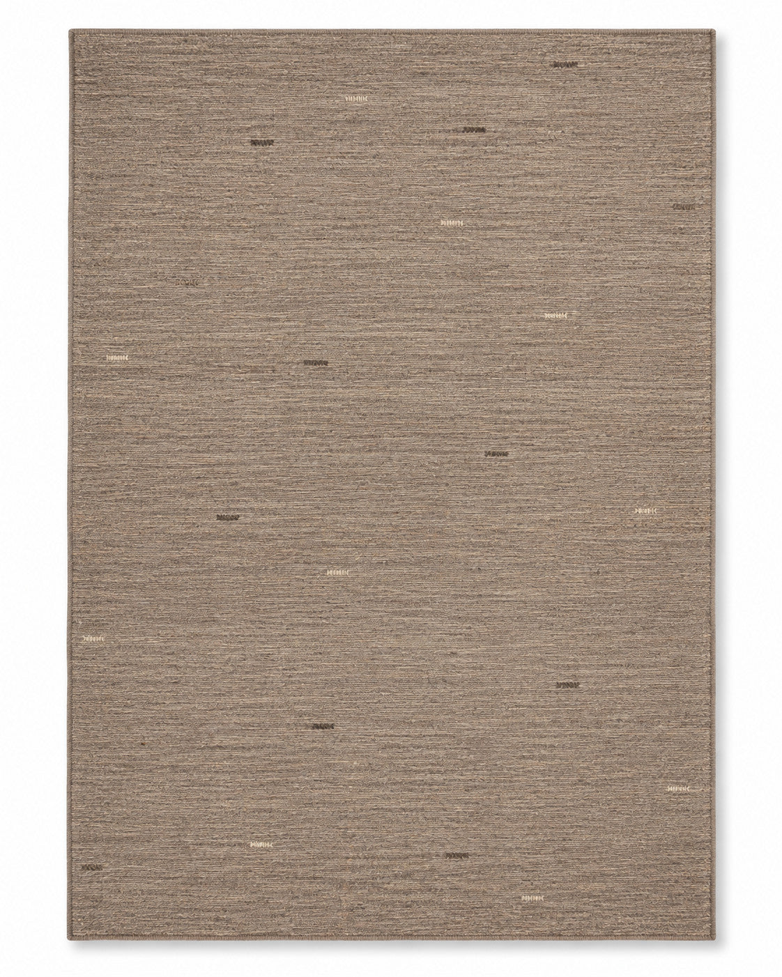 Minimalist Textured Rug – Neutral Brown Beige Abstract Area Rug, 160 x 230 cm