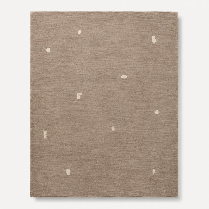 Minimalist Taupe Abstract Rug – 160 x 230 cm | Modern Neutral Area Rug