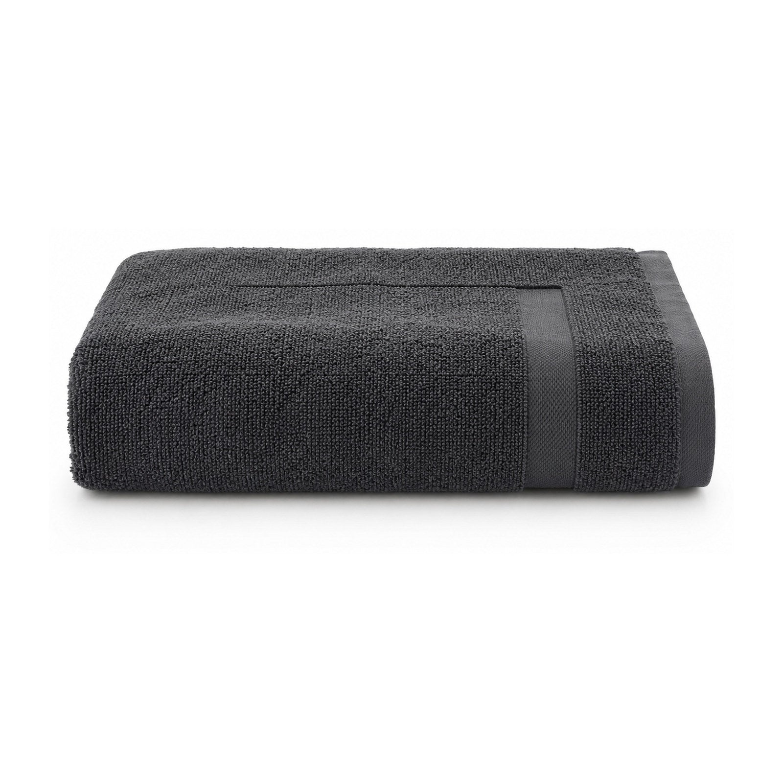 Charcoal terry towel for modern bathroom, spa and wholesale collections