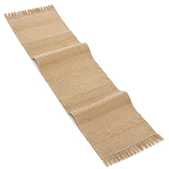 Natural Layered Woven Texture Jute Table Runner | Primeval